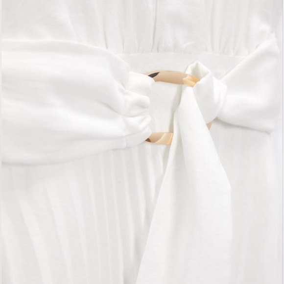 NWT Zara Crossover pleated dress ( SIZE S) - Picture 6 of 7